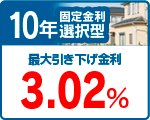 １０年　年固定金利選択型
特別金利　２．００％